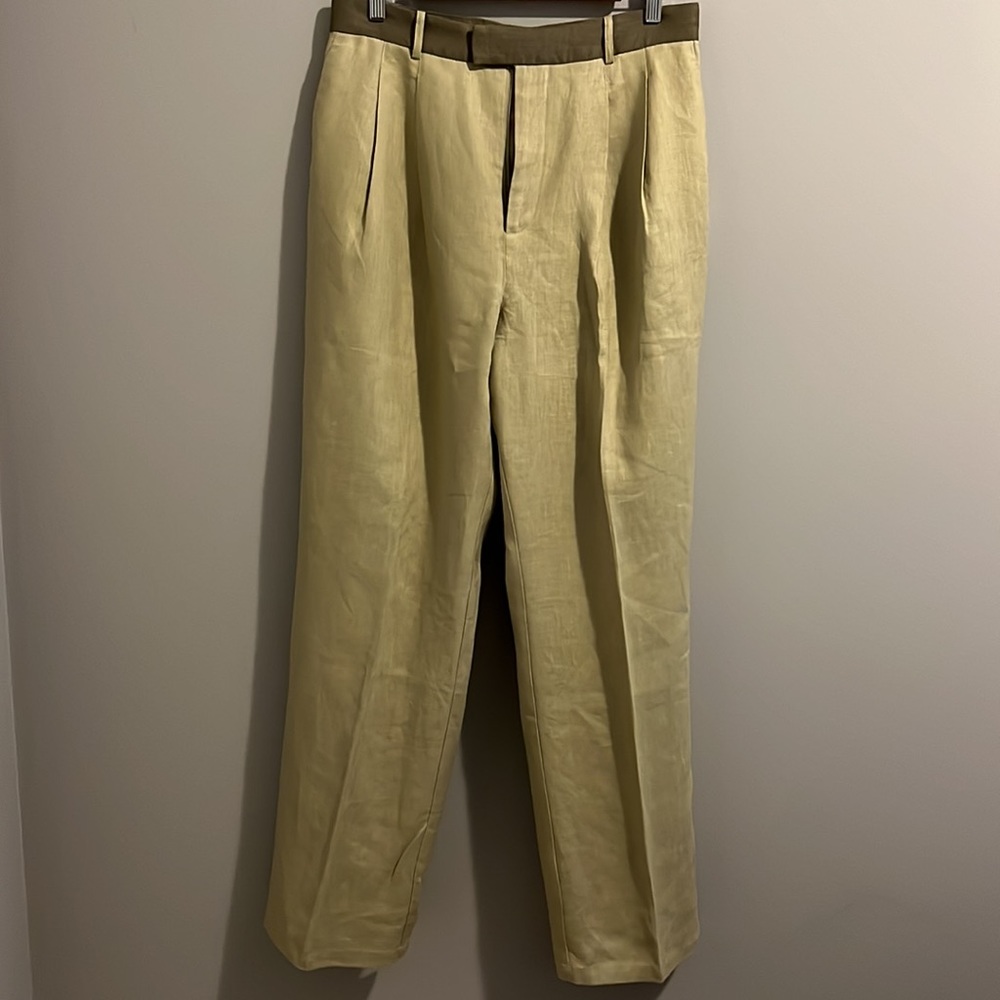 ✨H.P.✨ NWTS F.P. TAILORED LINEN PANTS (10) - Picture 5 of 15